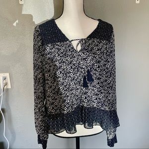 TULAROSA LONG SLEEVE TOP